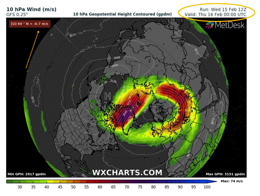 SKYNDIHLÝNUN NÚ Í HEIÐHVOLFINU (16. FEB)